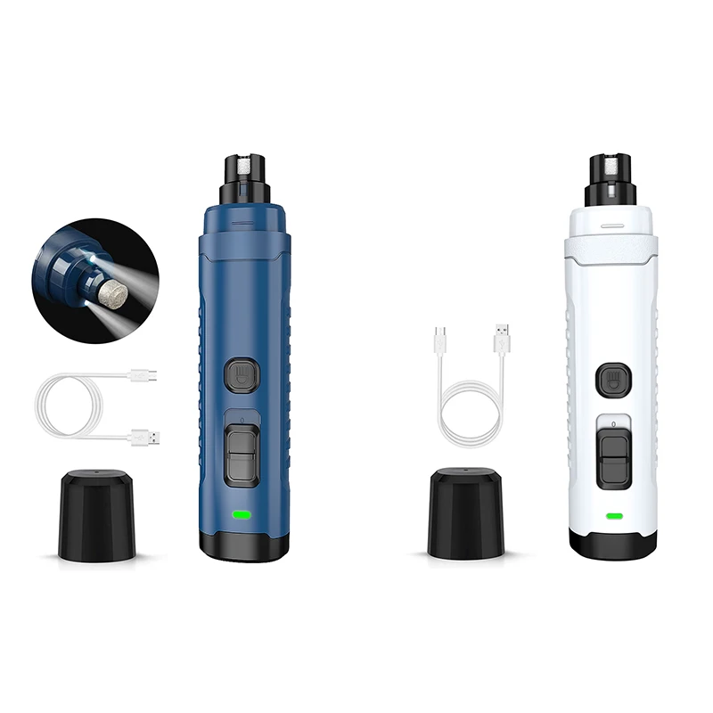 Petwant Dog Cat Electric Claw Sharpener Paws Nail Grooming Trimmer Tools 8000/10000RPM USB Charge Pets Nail Clippers