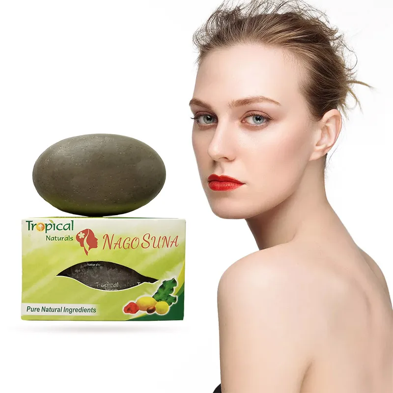 NAGOSUNA OEM/ODM DUDU PURE NATURAL INGREDIENTS WASH SOAP POPULAR AFRICAN BLACK SOAP