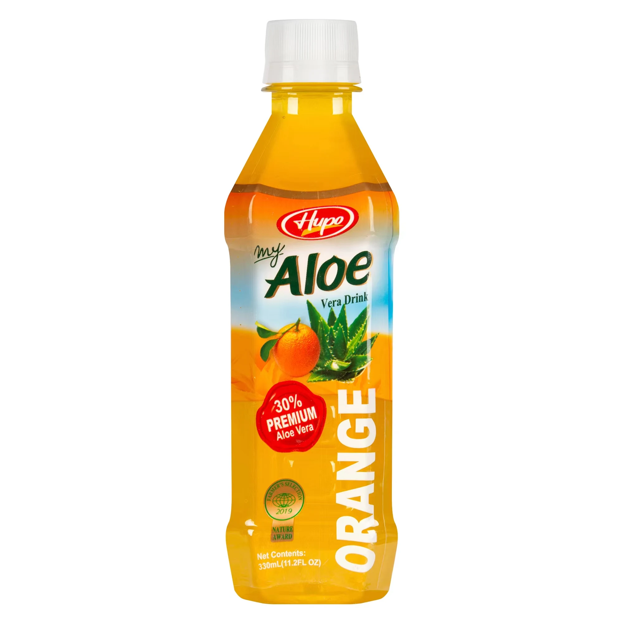 OEM Free Design  Vitamin C Aloe Beverage Manufacturer Aloe Vera Drink with Mango Flavor