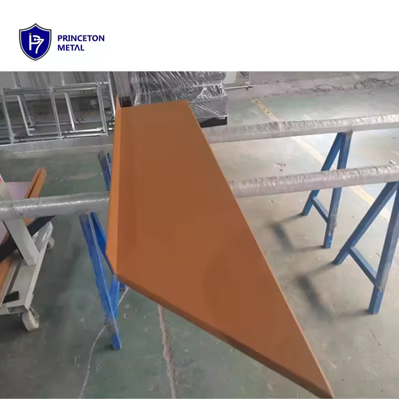 Customized Aluminum Window Hood Powder Coating Aluminium Window Shrouds For Australia Projects