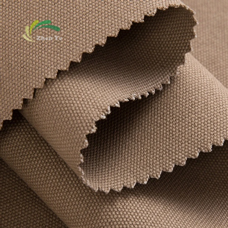 Factory Wholesale Natural Material 100% Cotton Weave Canvas Fabric for Outdoor Work Wear Bag Shoes Making