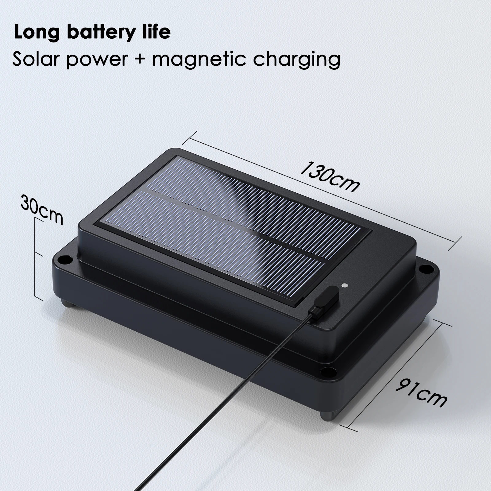 OEM Solar Power 4G GPS Tracker with GPS GLONASS IP67 Waterproof 20000mAh Global Version for Cattle and Vehicle