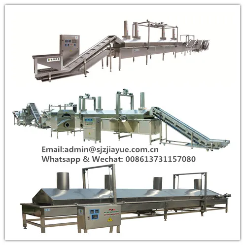 Automatic Lifting Device Continuous Pork Rinds Pork Skin Frying Machine