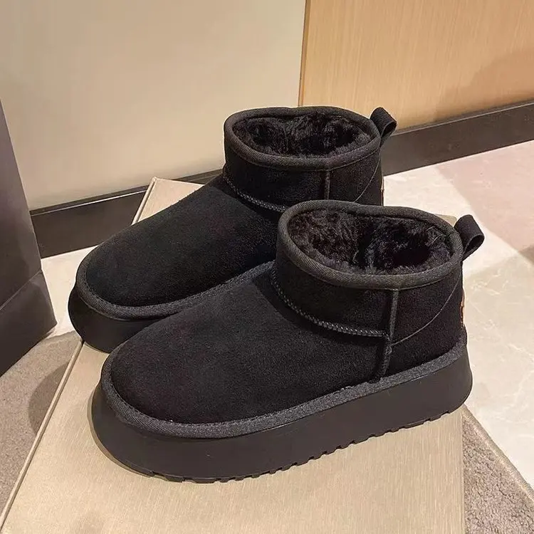 Wholesale Oem Custom Outdoor Warm Waterproof Casual Shoes Snow Boots for Women