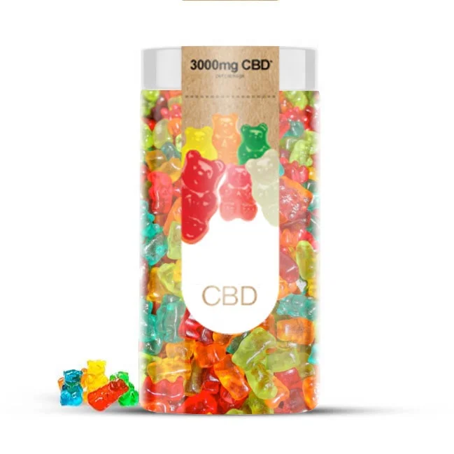 
Pure Hemp Gummies Organic Full Spectrum Hemp Extract CBD Gummies Bears with private label logo 