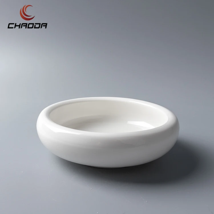 Chaoda 5 inch Round cold dishes plate porcelain sweet Ceramics dinnerware restaurant plate dinnerware small Kimchi plates