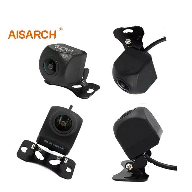 HD backup camera 170 degree wide view angle license plate rear  clear night vision universal reverse cam kit