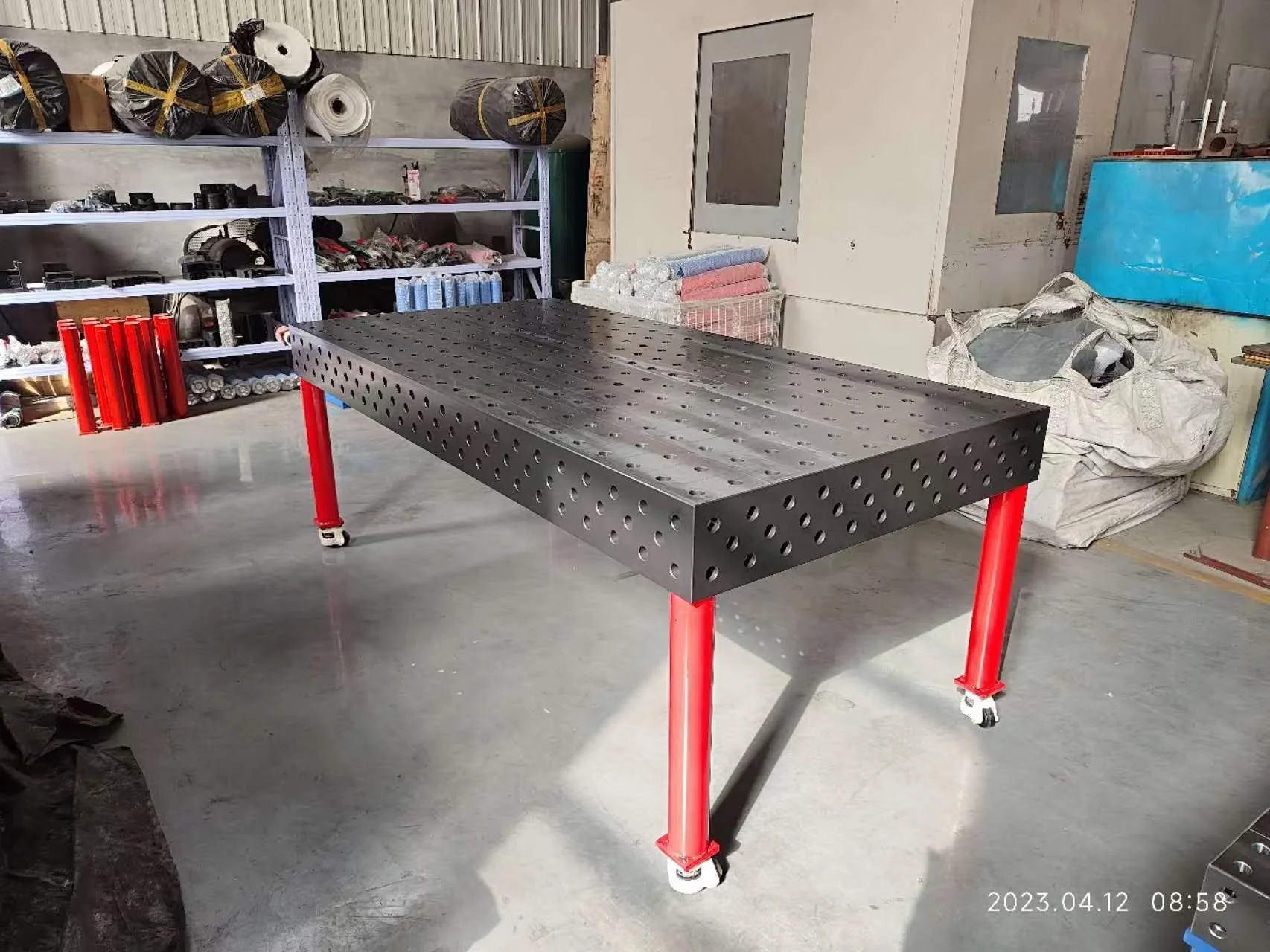 cast iron welding table D28 type