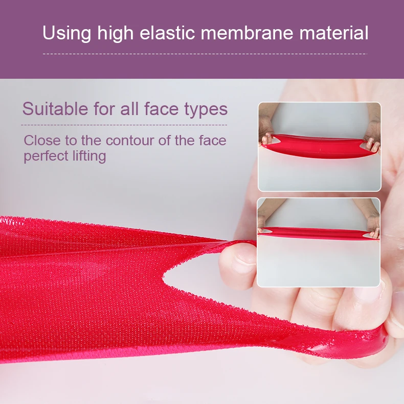 Private Label V Line Shape Face Lifting Mask Tightening Firming Repair Double Chin Reducer Chin Up Patch Lifting Mask