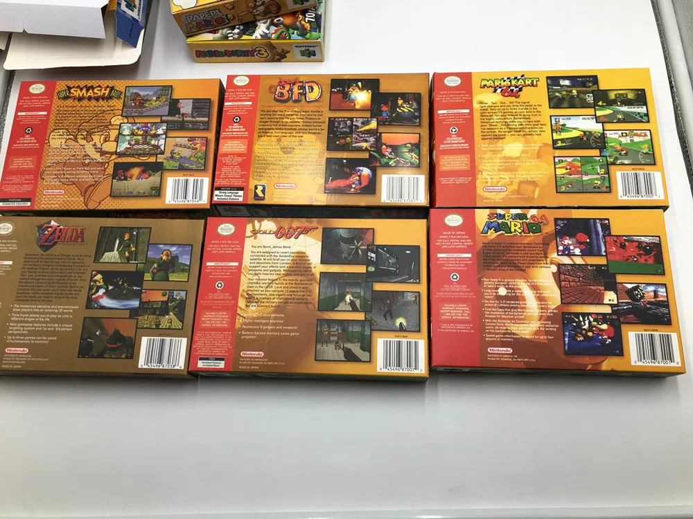 Видеоигры N64 The Legend of Zelda: маска маджора N64 game в коробке