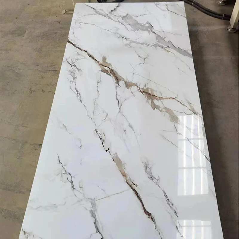 High Glossy Uv Marble Sheet Wall Panel Pvc Marble Sheet for Walls Wpc Wall Sheet