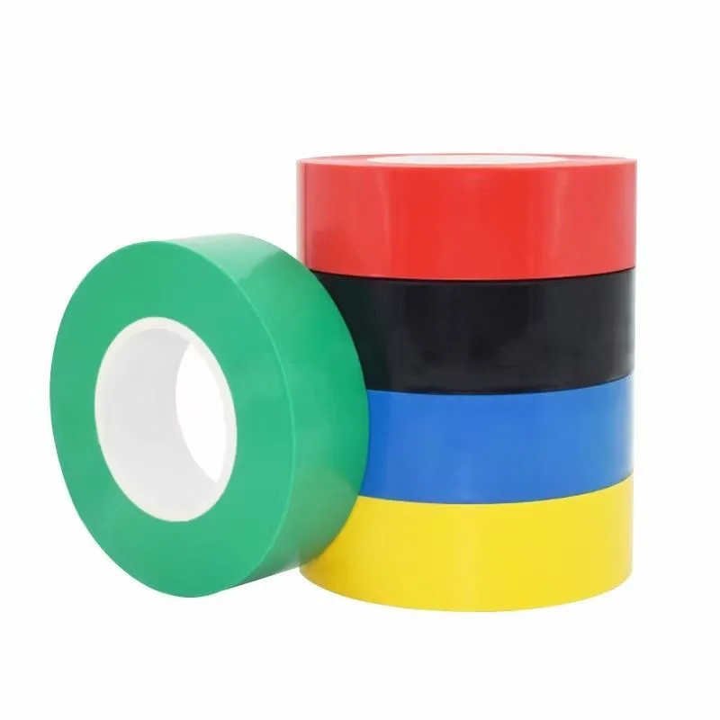 High Quality Fire Retardant PVC Electrical Insulation Tape Black for High Voltage PVC Electrical Insulating roll tape
