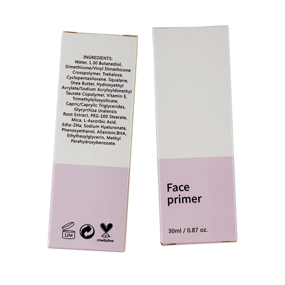 High Quality Long Lasting No Brand Make up Face Base Primer Waterproof Glitter Face Primer