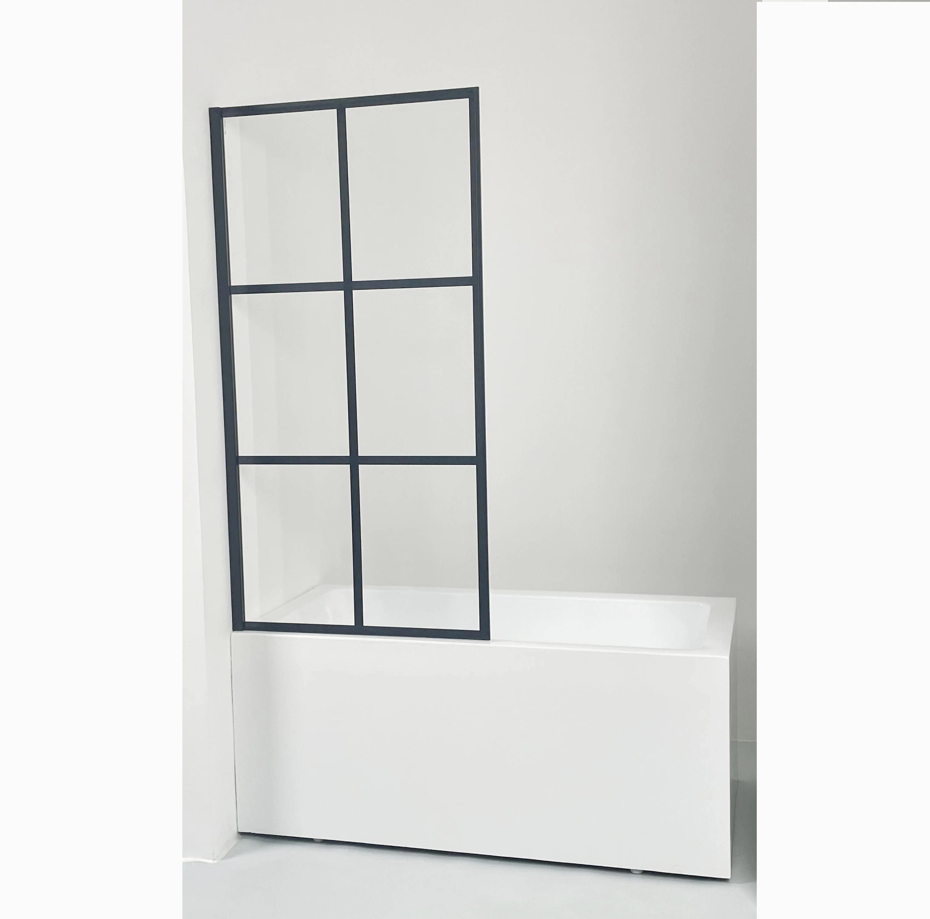 Alibaba Gold supplier APIS Factory Wholesale shower tempered door glass for bathroom Fixed French shower screen glass