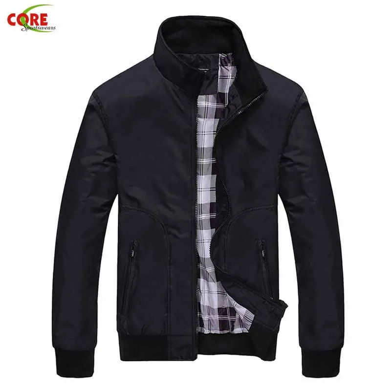 2021 Unisex Safari Jacket Long Sleeve Stand Collar Style Full Front Zipper Waterproof Canvas Print Pattern Plus Size Windbreaker