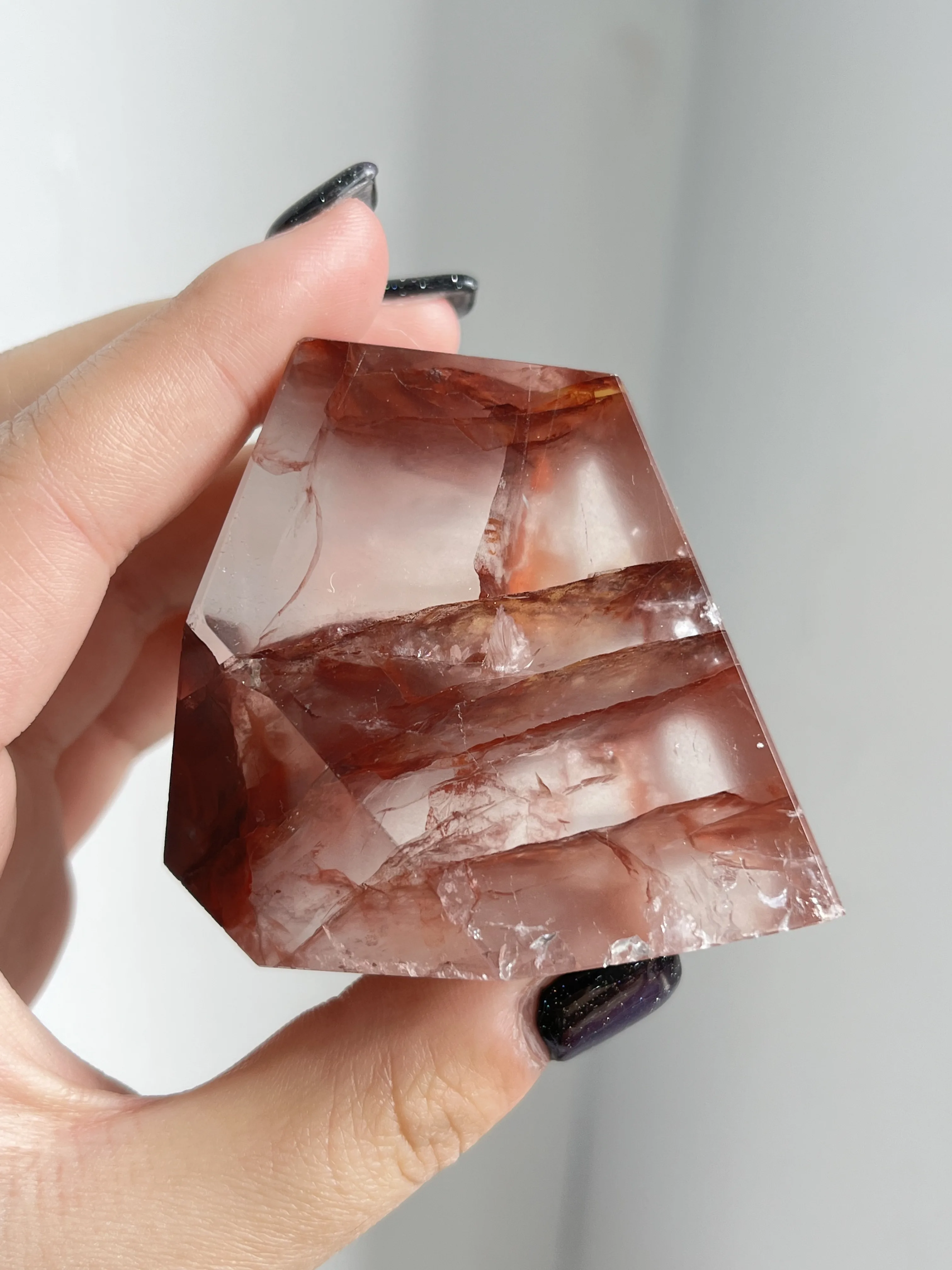 High Quality Red Fire Quartz Crystal Free Form Healing Stones WholesaleNatural Fire Quartz Free Form For Meditation