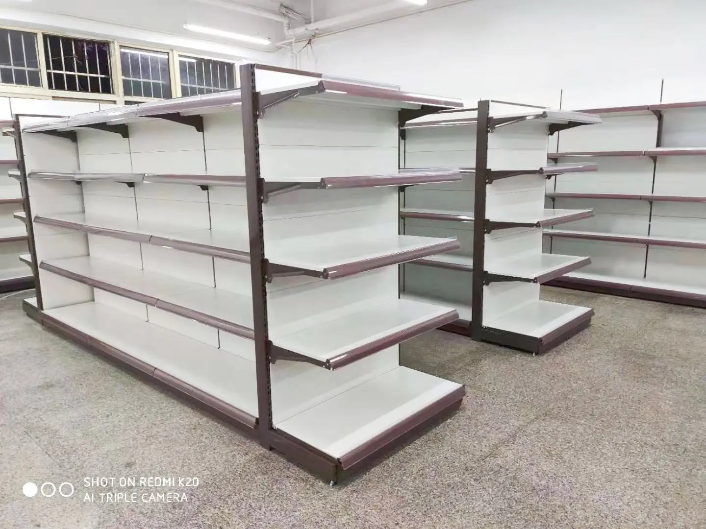 Custom supermarket shelves durable shop gandola rack display shelves for gondola shelving decor supermarket shelves