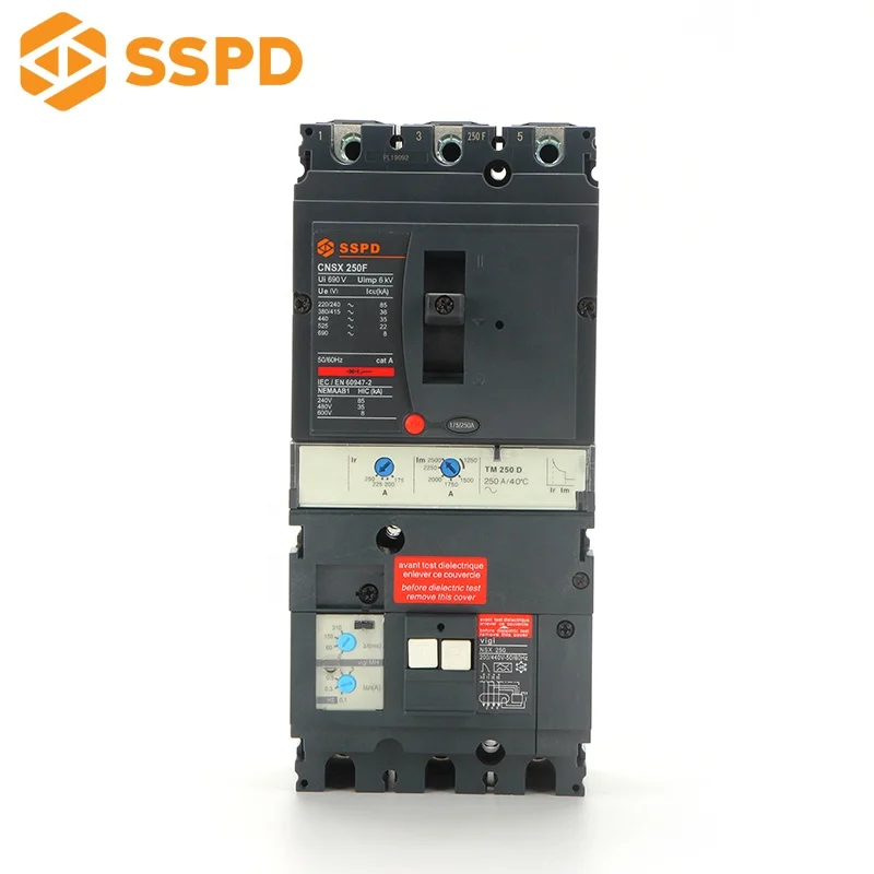 Elcb ns 250amp circuit breaker, Merlin Gerin Earth leakage circuit breaker (ELCB) NS type/