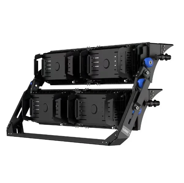 LED Stadium Flood Lights Outdoor 2000W Equivalent 340000LM Super Bright 5700K 85-277V Commercial IP66 Waterproof for Arena Court