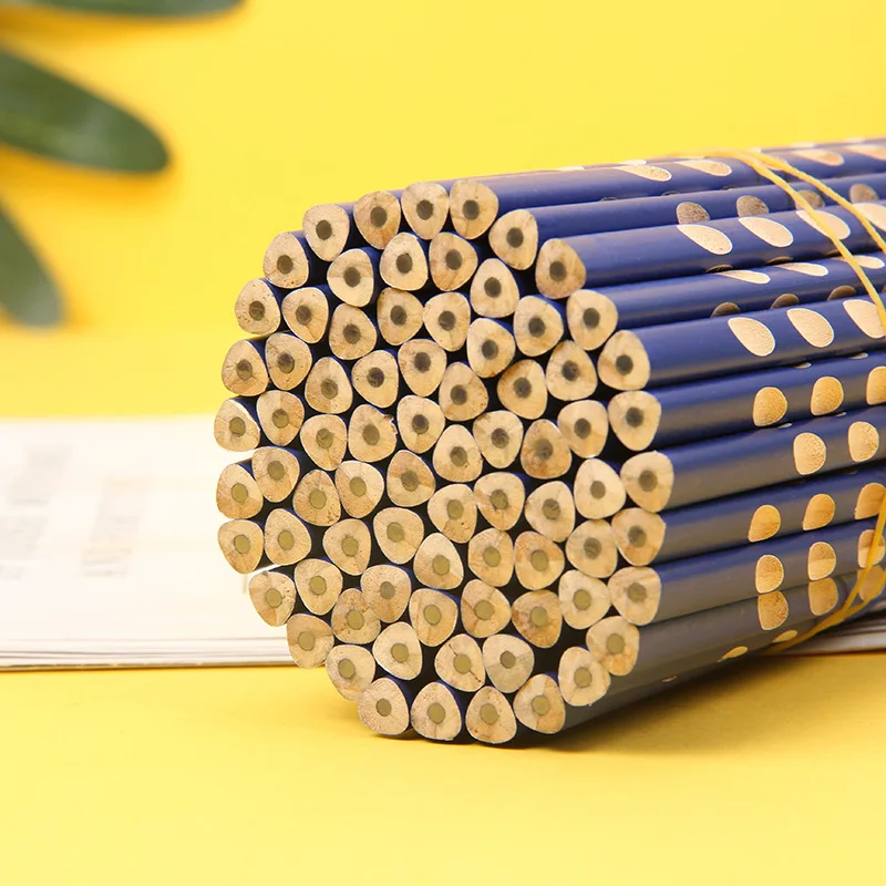 JPS ODM Lapiz Wooden School Construction Pencil