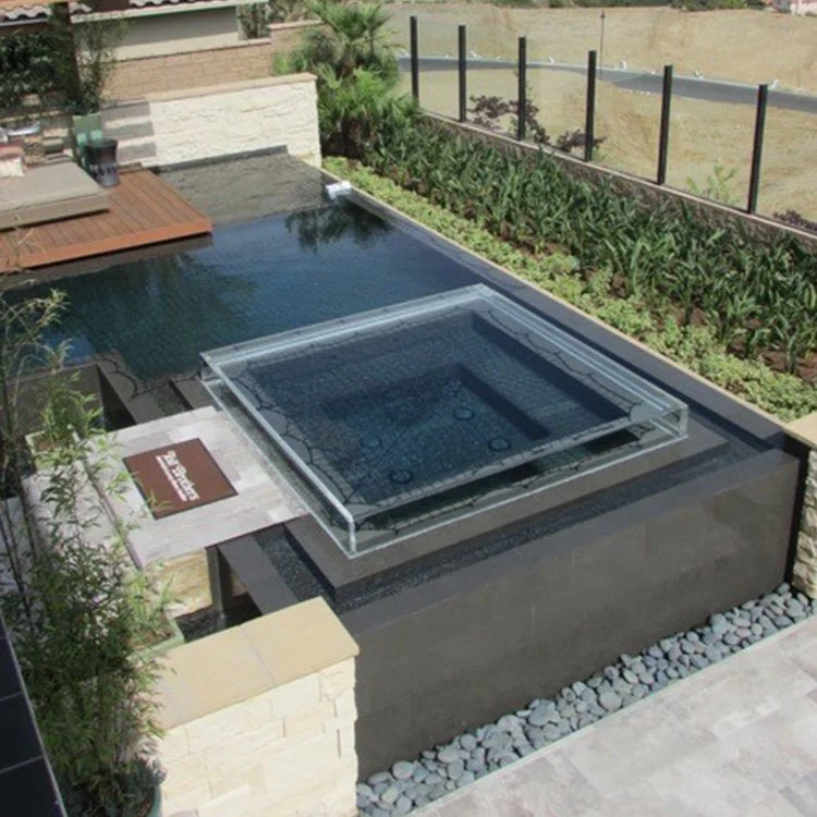 Factory overground large 20-800 mm acrylic sheet clear acrylic wall swimming pool outdoor designs