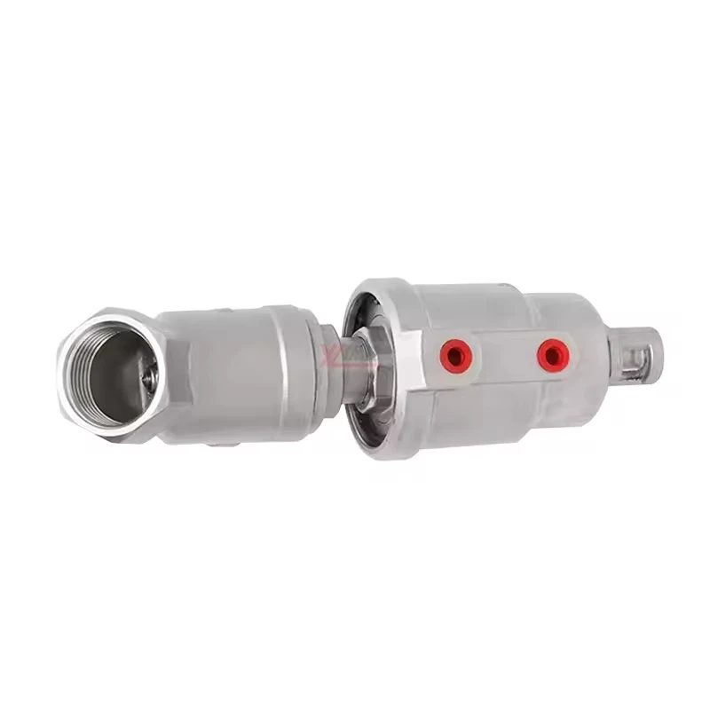 1.6mpa 304 316 BSP NPT RC C type pneumatic angle seat valve y-type check valve angle seat check valve
