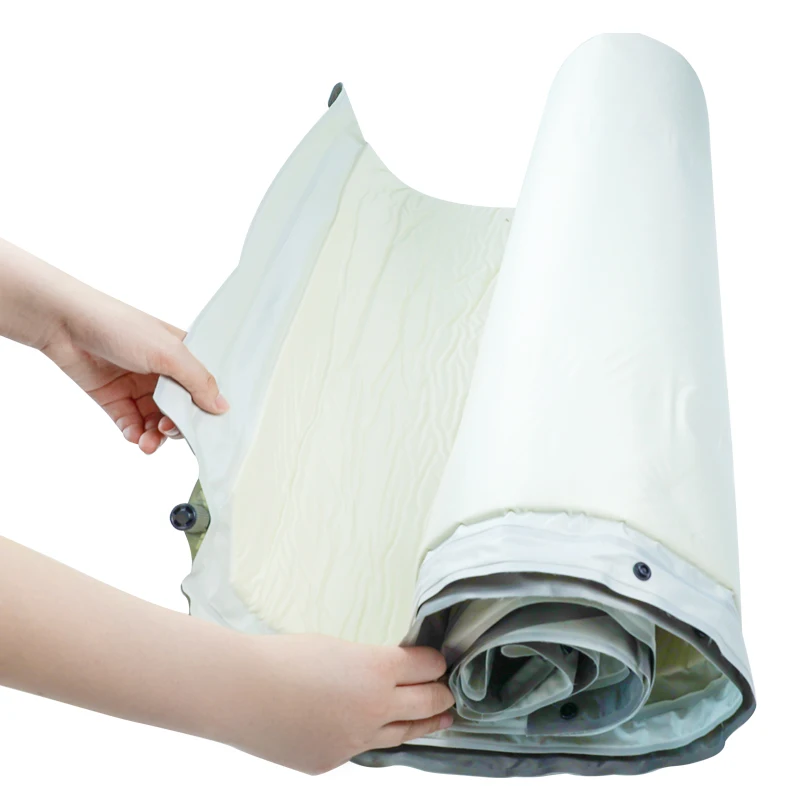 Outdoor Glamping Camping Luxury Thickened Double Self-inflating Folding Mattress