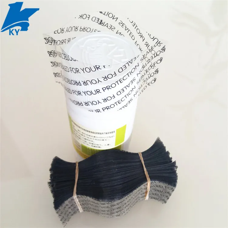 Safe protection plastic bottle cap shrink wrap