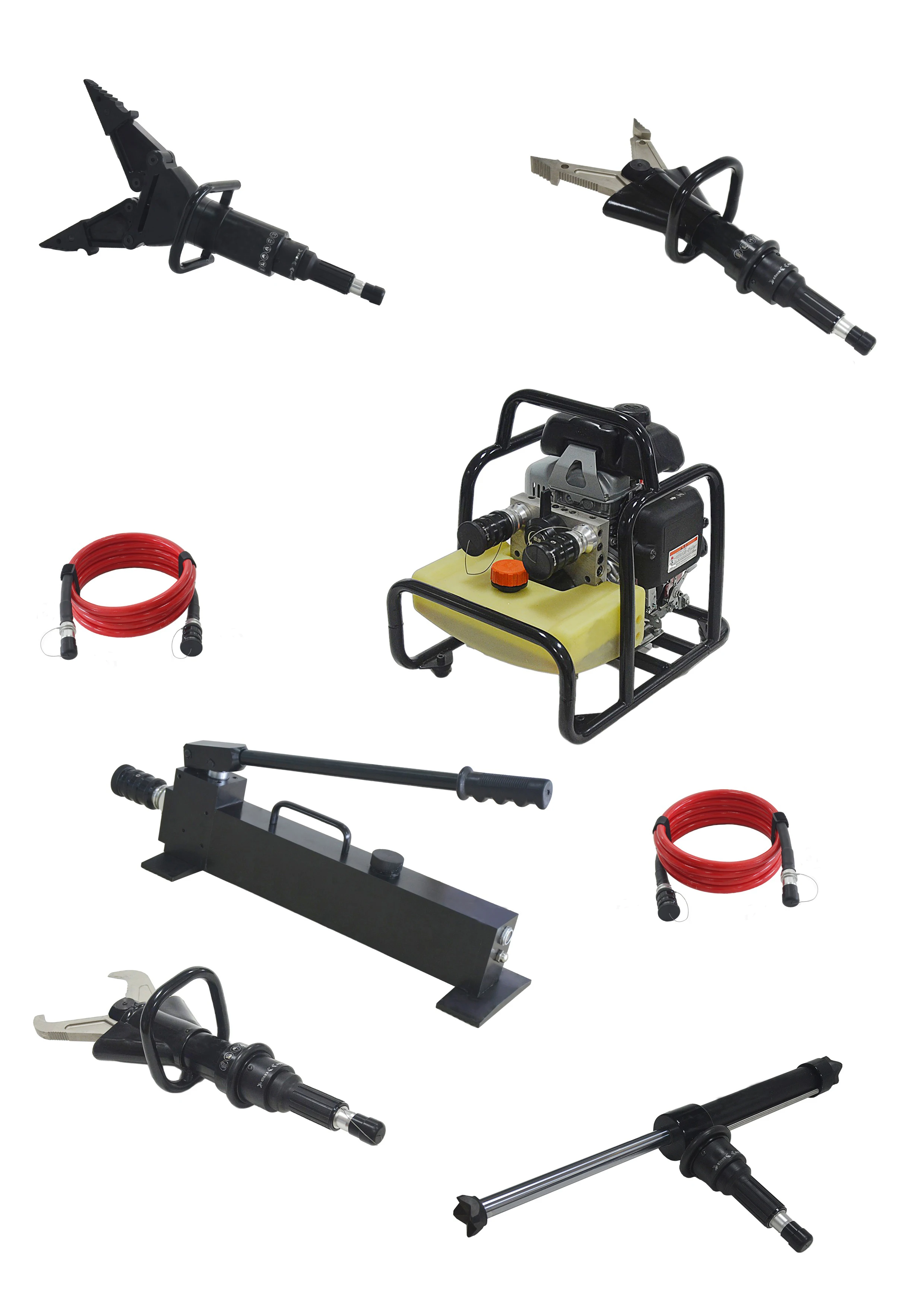 Road accident rescue equipment hydraulic jaws of life Hydraulic cutter