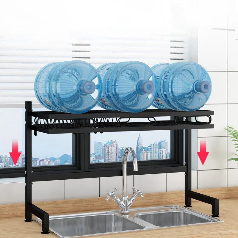 Simplicity Stainless Steel Dish Drainer Rack Kitchen Over The Sink Dish Drying Rack