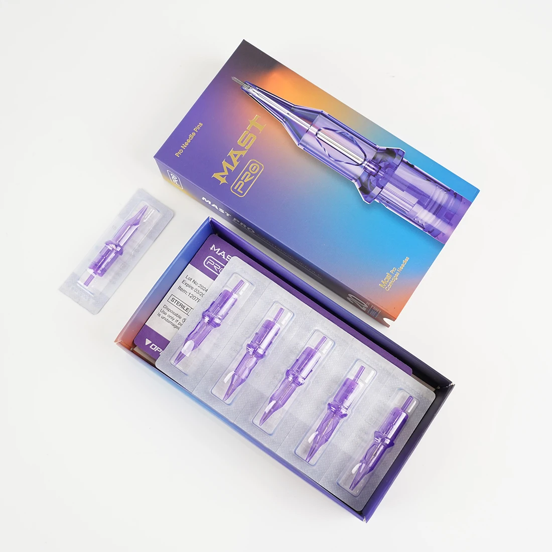 Mast Pro 0.30mm Tattoo Needle Cartridge Magnum 9m Tattoo Needle Manufacturer 20pcs/box