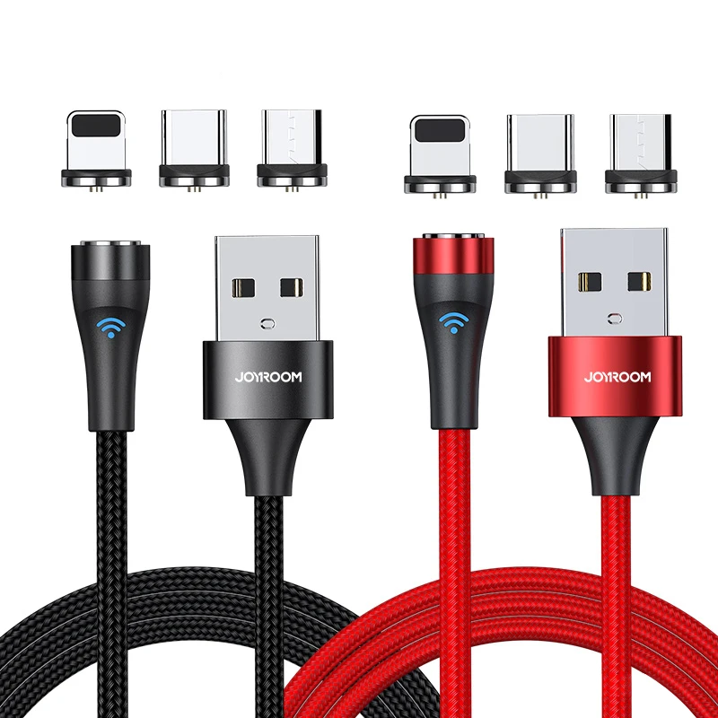  Магнитный кабель JOYROOM производитель Usb-кабеля оптовая продажа Amazon быстрая зарядка мобильных телефонов Usb-кабель для зарядки