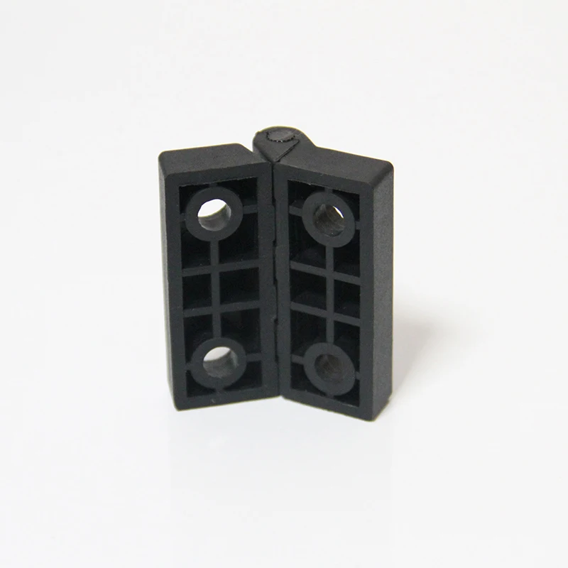 black plastic wear-resistant Industrial hinges Square Nylon Cabinet Door and window hinges