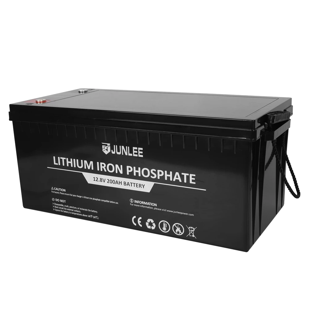 Long Lifespans 12.8V 200AH Batterie Lto Pack with BMS Control
