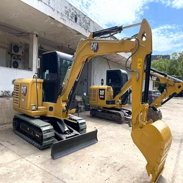 Б/у экскаватор caterpillar 306E подержанные шеститонные мини-экскаваторы старые экскаваторы гидравлические машины