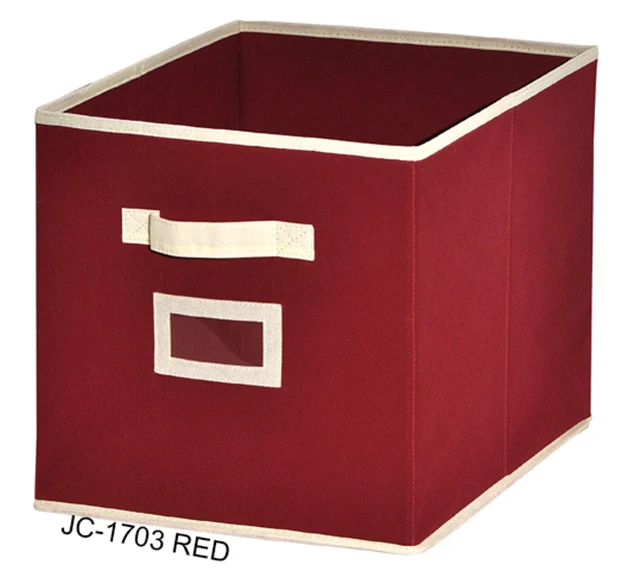 Новый дизайн на заказ декоративный холщовый Органайзер коробка для хранения