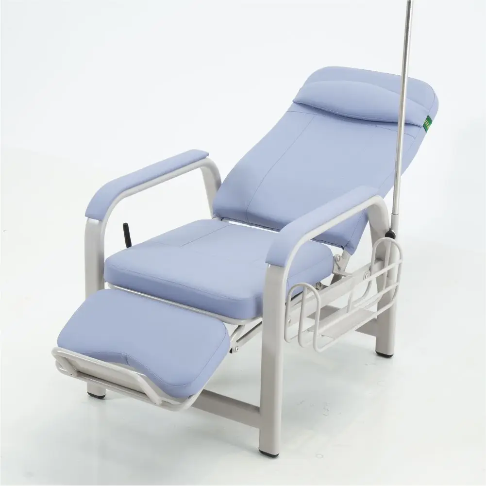 Blood Collecting Infusion Chair Clinic Recliner Chair Hospital Manual or Electric Dialysis Chair