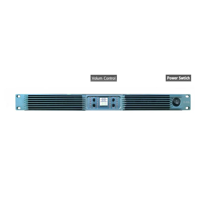  PFC 1U большой мощности 4 канальный x 1600 Вт Цифровой усилитель класса D Модуль