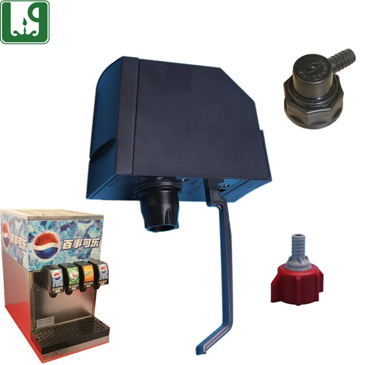 Low price carbonated beverage dispensing valve for fountain soda machine