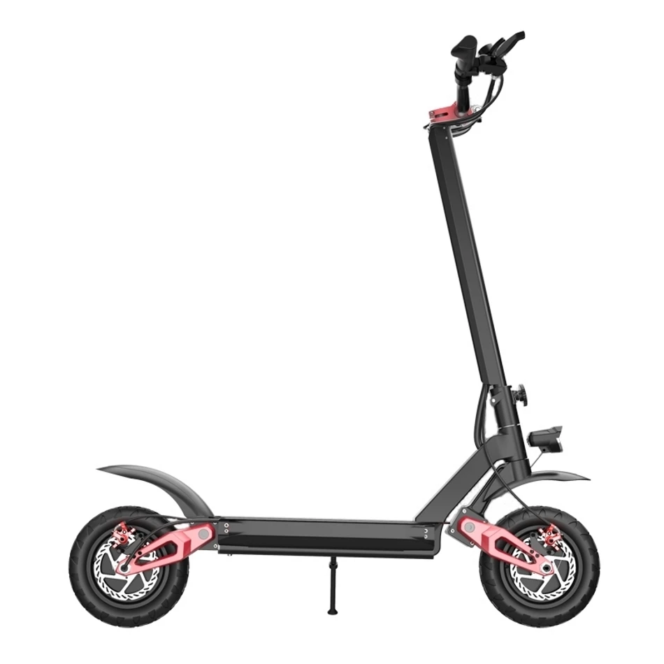 Hot Sell Powerful Full Suspension 48V Lithium Battery 800W 1000W 1600W 2000w adult Dual motor foldable Electric Scooter 3