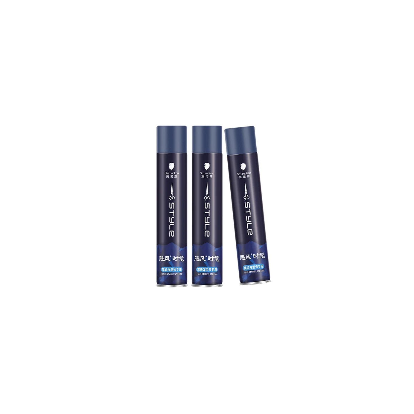 Men Freeze Hair Spray Natural Strong Hold Care Styling Braid Spray Lace Tint Sheen Spray