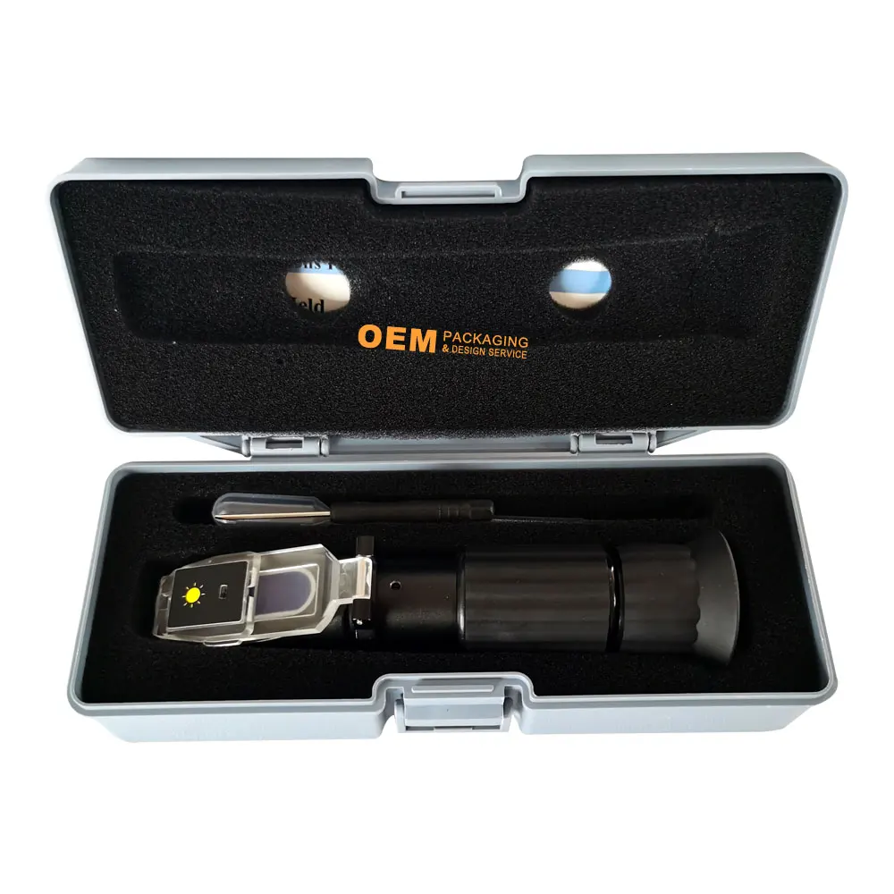 LED-J80 Handy Refractometers Spirits Alcohol Refractometer Portable with LED light