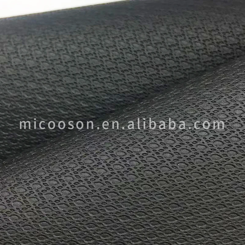 
Custom size and color anti cutting protection leather wholesale composite green touch screen conductive leather 