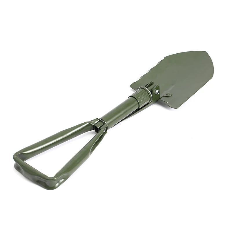 Lupu BL040 outdoor camping and mountaineering multifunctional steel handle shovel medium