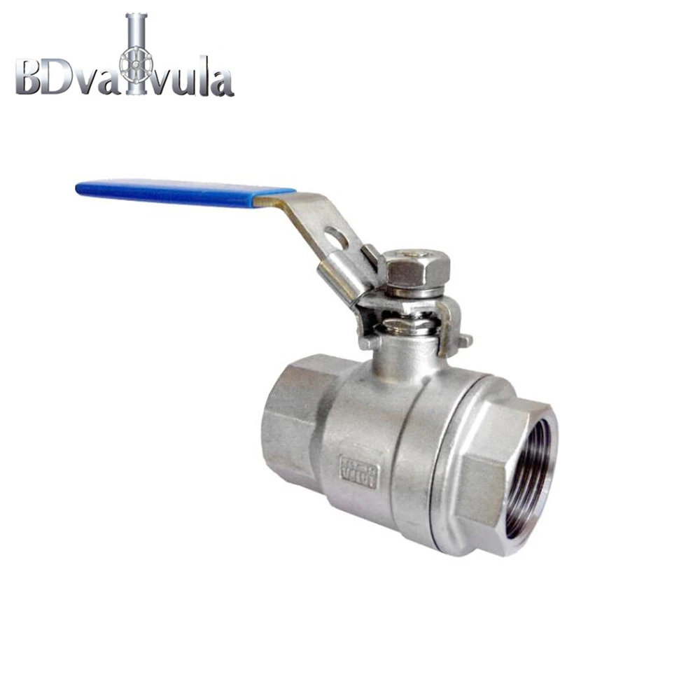 made in China stainless steel threaded  ball valve