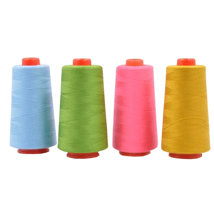 20/2 5000y Spun Polyester Sewing Thread For Overlock Sewing Machine