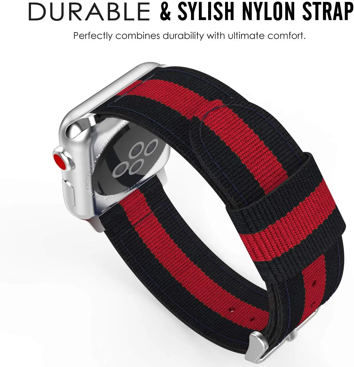 Заводской чехол из переработанного материала для часов Pulsera Reloj нейлоновый ремешок смарт-часов роскошных Iphone Apple