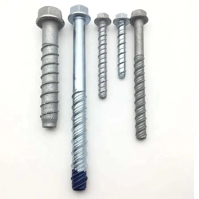 NBHC014BO Manufacturing Concrete Screw Bolt Anchor and bolt Screw Bolt Masonry Concrete Screw Anchor for building