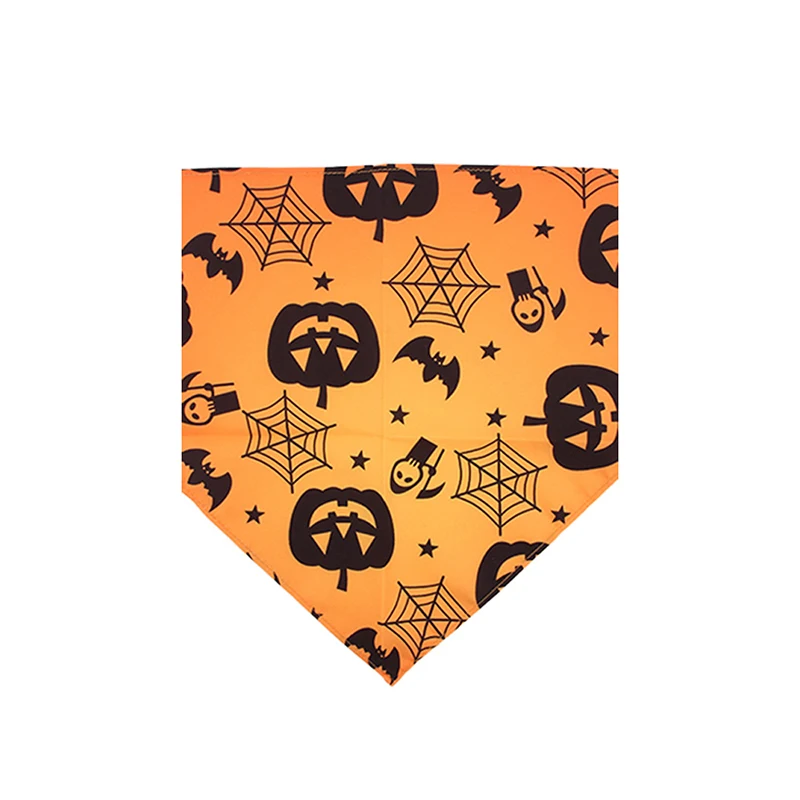Wholesale pet supplies products halloween dog bandana dog collar bandana