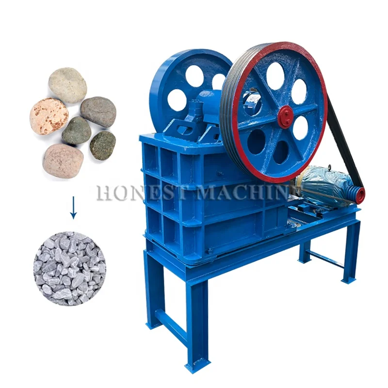 Professional Supplier Jaw Crusher Stone Breaker / Mini Pebble Jaw Crusher / Small Stone Crusher For Sale